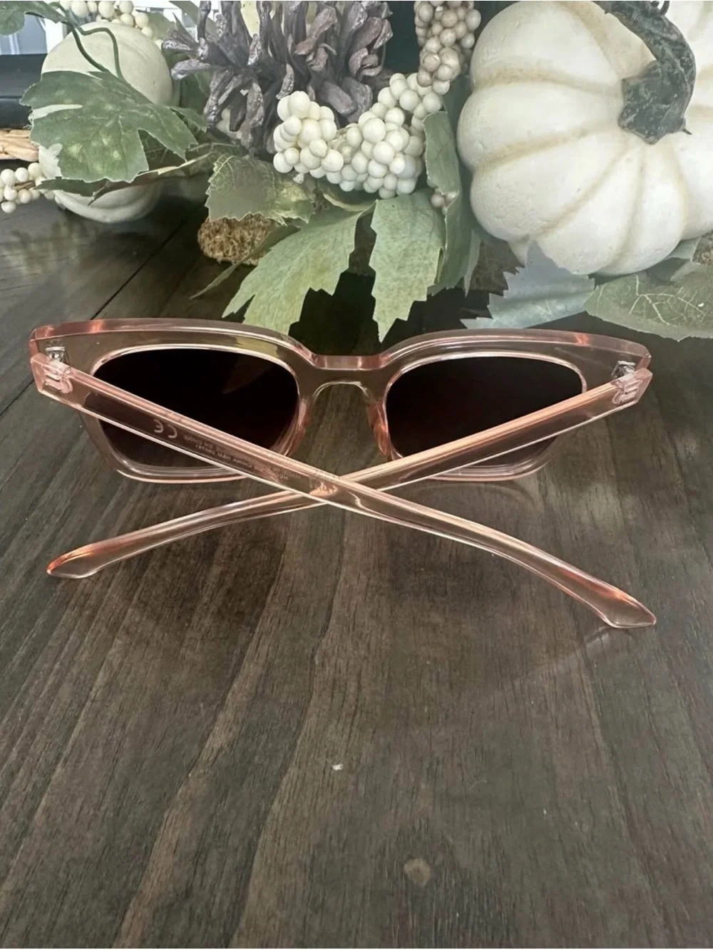 H&M Clear Transparent Sunglasses Arm with Logo